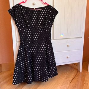 Kate Spade size 4 Polka Dot Fit and Flare Dress
